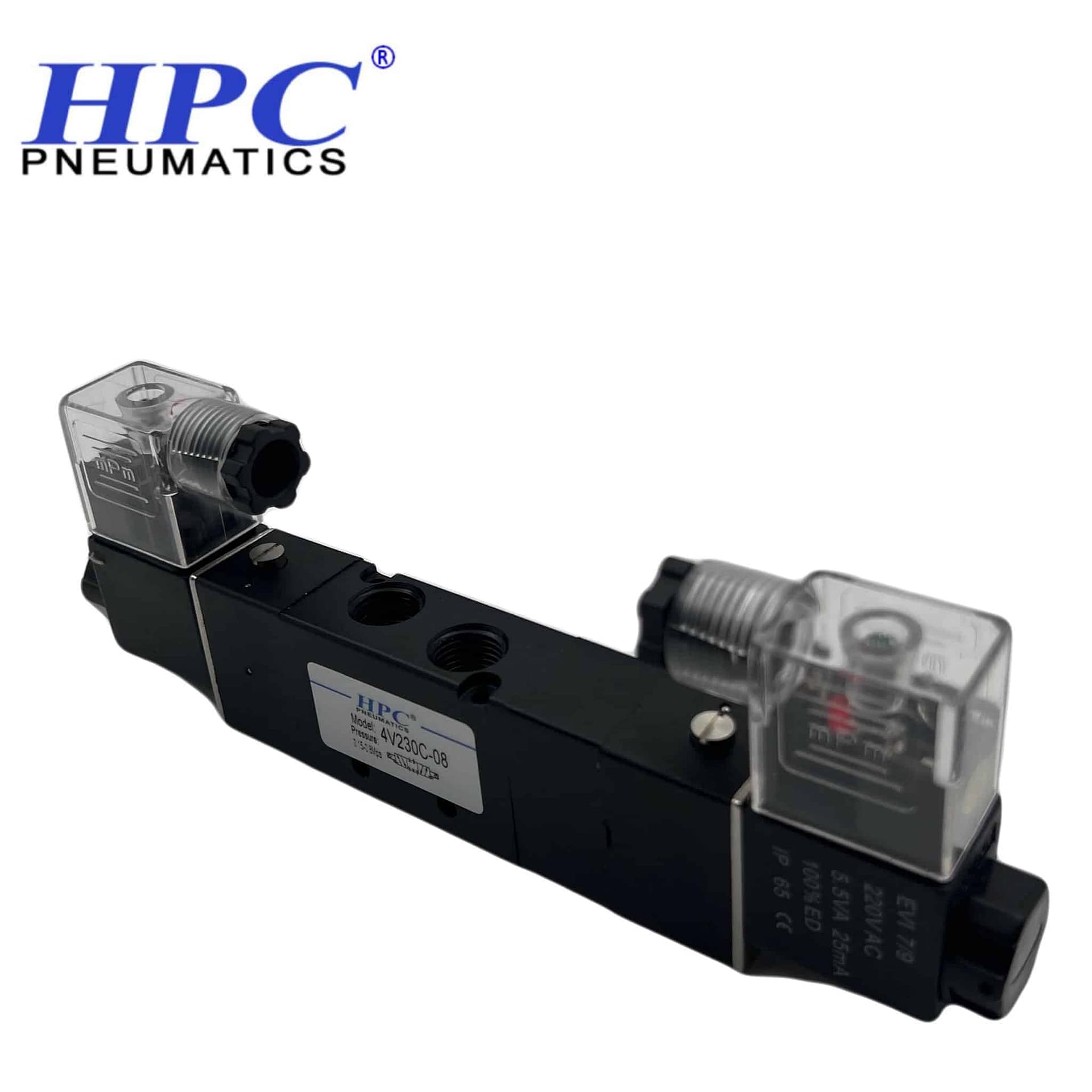 شیر برقی پنوماتیک بسته HPC
