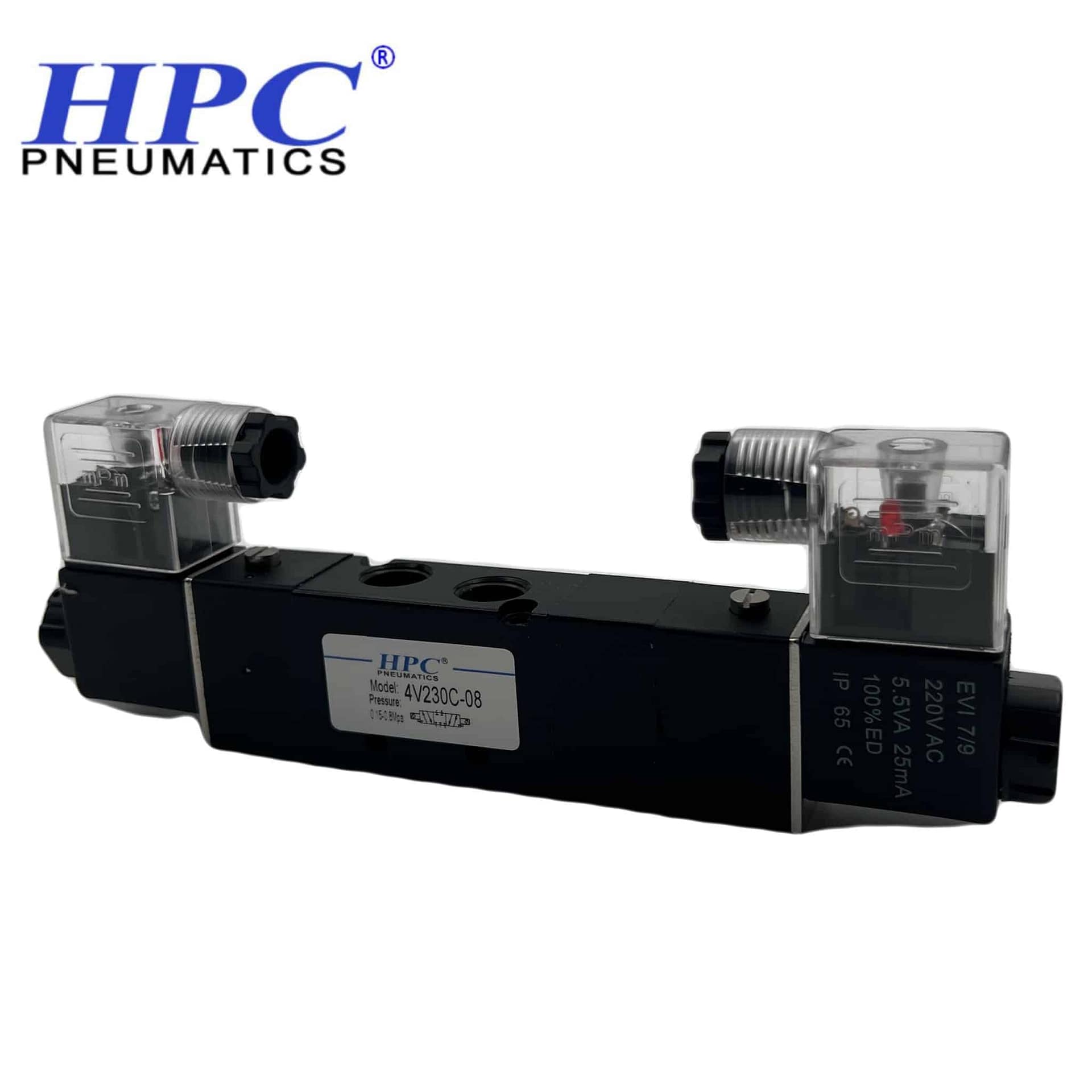 شیر برقی پنوماتیک بسته HPC